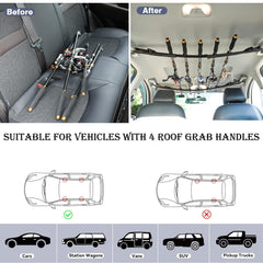 MOPHOEXII backseat fishing pole holder