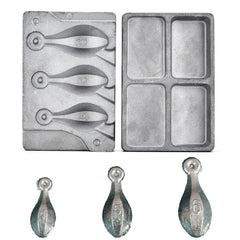 MOPHOEXII lead blocks 2.1lb provide ready material for DIY sinkers
