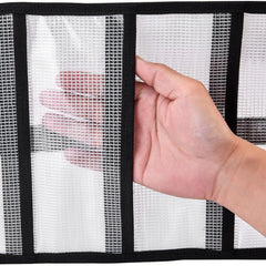 MOPHOEXII Waterproof Vinyl Mesh provides durable, easy-clean gear storage.