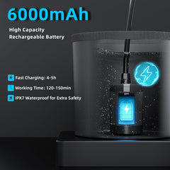 MORIKO filtered shower head highlights water filtration for muddy, clean post-hike baths