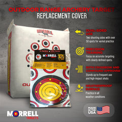 Morrell replacement cover weatherproof back view demonstrating resilience against rain and sun exposure