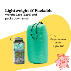 Morrison Outdoors Mighty Mo fleece zipper flap adds soft comfort along the zipper line.