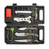 Mossy Oak field dressing kit box view showing full contents for backcountry hunting
