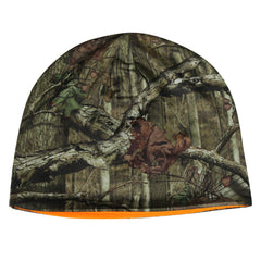 Mossy Oak reversible camo beanie for stealth warmth outdoors