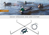 Motion Ducks spreader setup demonstrates fast, beginner-friendly decoy positioning