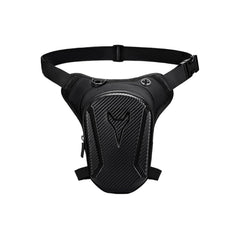 Motorcycle Leg Bag with breathable honeycomb padding for cooler rides and comfort.