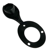 MotorGuide 14781 rod holder cap, polished stainless steel with UV liner