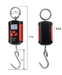 Back view highlighting battery compartment on Mougerk crane scale