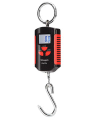 Front view of Mougerk digital hanging scale showing compact crane scale