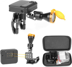 Two replaceable batteries from Mouginime for longer sessions