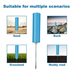 Six ball bungee cords for securing fishing rods