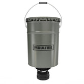 Moultrie 40lb All-in-One Hanging Deer Feeder mounted and ready for use