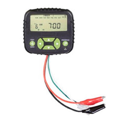 Moultrie Feeder Universal Digital Timer II front view with weatherproof housing.