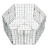 Hexagonal guard design protecting feed from varmints