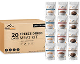MOUNTAIN ESSENTIALS freeze-dried chicken dices pouch front view for easy camp meals.