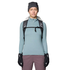Mountain Hardwear Crater Lake heavyweight half-zip UPF 50+ protection detail