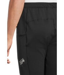 Mountain Hardwear Up First Tech Fleece Pant closeup, adjustable waistband with drawcord