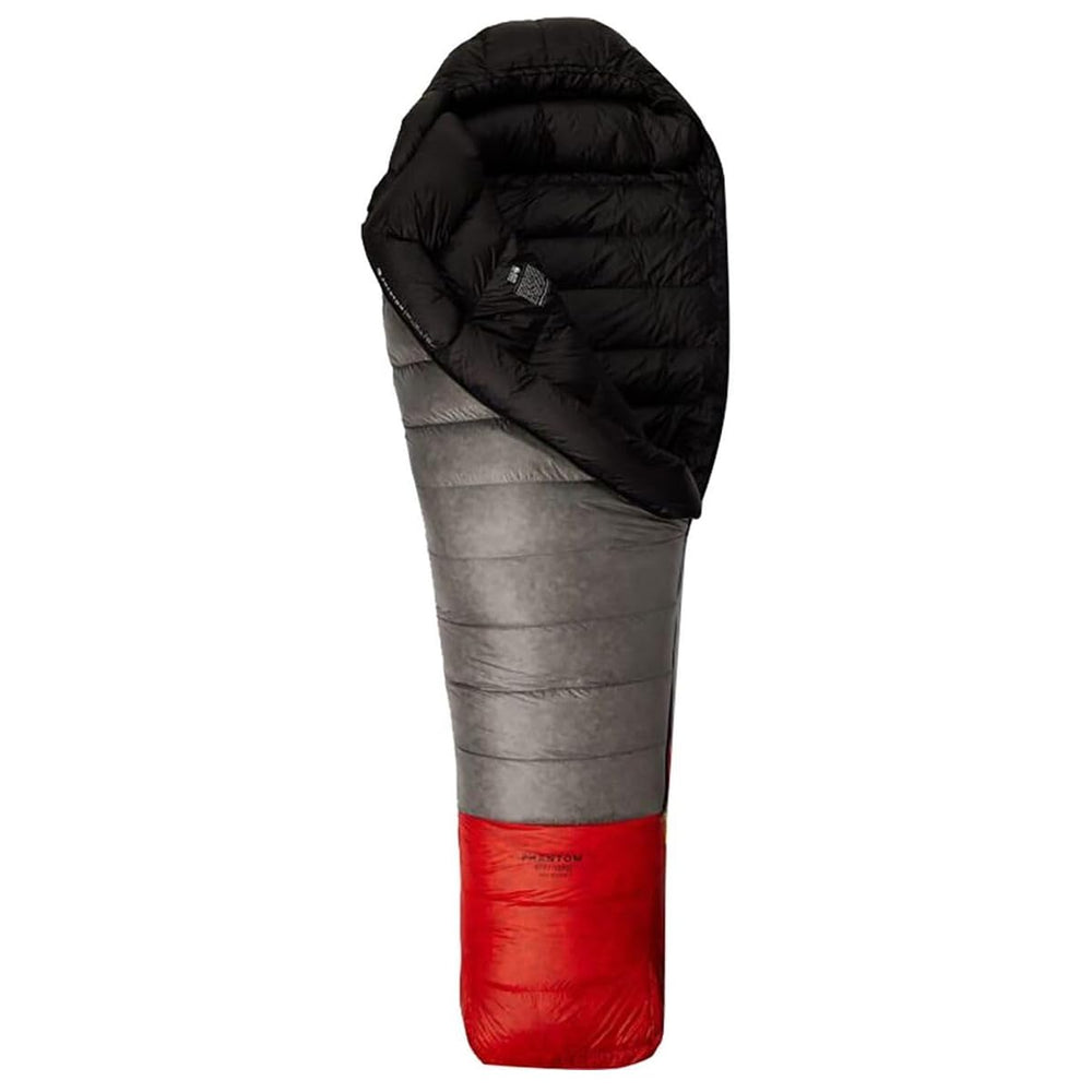 Mountain Hardwear Phantom 0° sleeping bag close-up showing premium 850-fill down warmth.