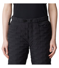 Mountain Hardwear StretchDown Light Pant pocket emphasizes quick-access storage on winter treks