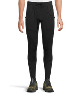 Mountain Hardwear Up First Tech Fleece Pant black, front view, versatile base layer for slopes
