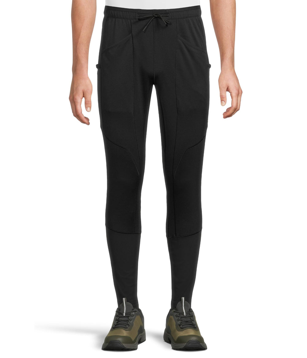Mountain Hardwear Up First Tech Fleece Pant front view, moisture-wicking base wear.