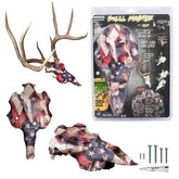 Mountain Mike's Skull Master European mount in bone white finish for deer displays.