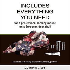 Mountain Mike's Skull Master hydro-dipped patterns for cabin decor options.