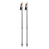 Mountainsmith Andesite carbon trekking pole close-up of cork handle for comfort on hikes