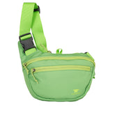 Mountainsmith Knockabout front panel pocket view showing quick-access storage and yellow lining