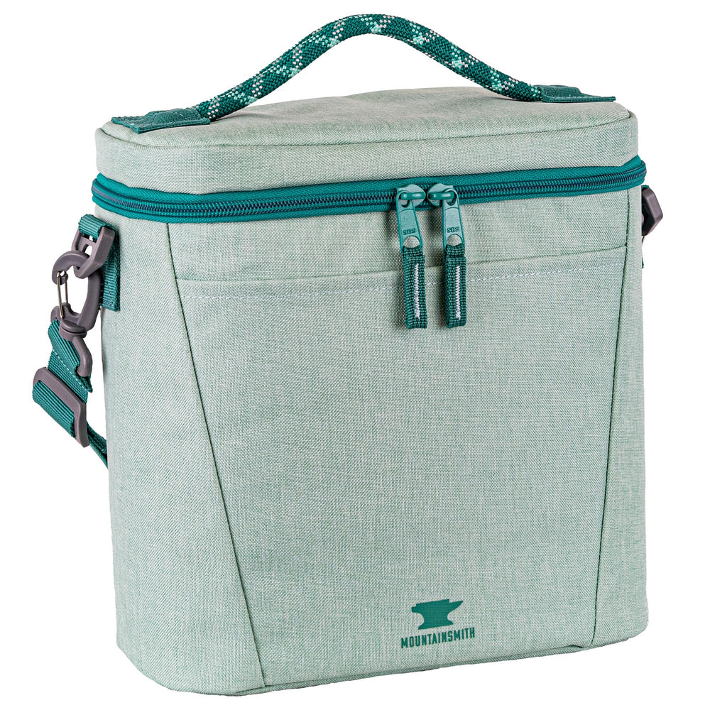 Mountainsmith The Sixer Cooler in Lichen Green—compact and portable for six-packs