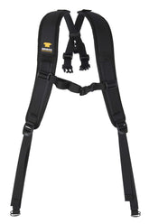Mountainsmith Strapette harness attached to a lumbar pack for daypack conversion.