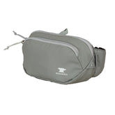 Mountainsmith Vibe lumbar pack front pocket for quick access during runs.