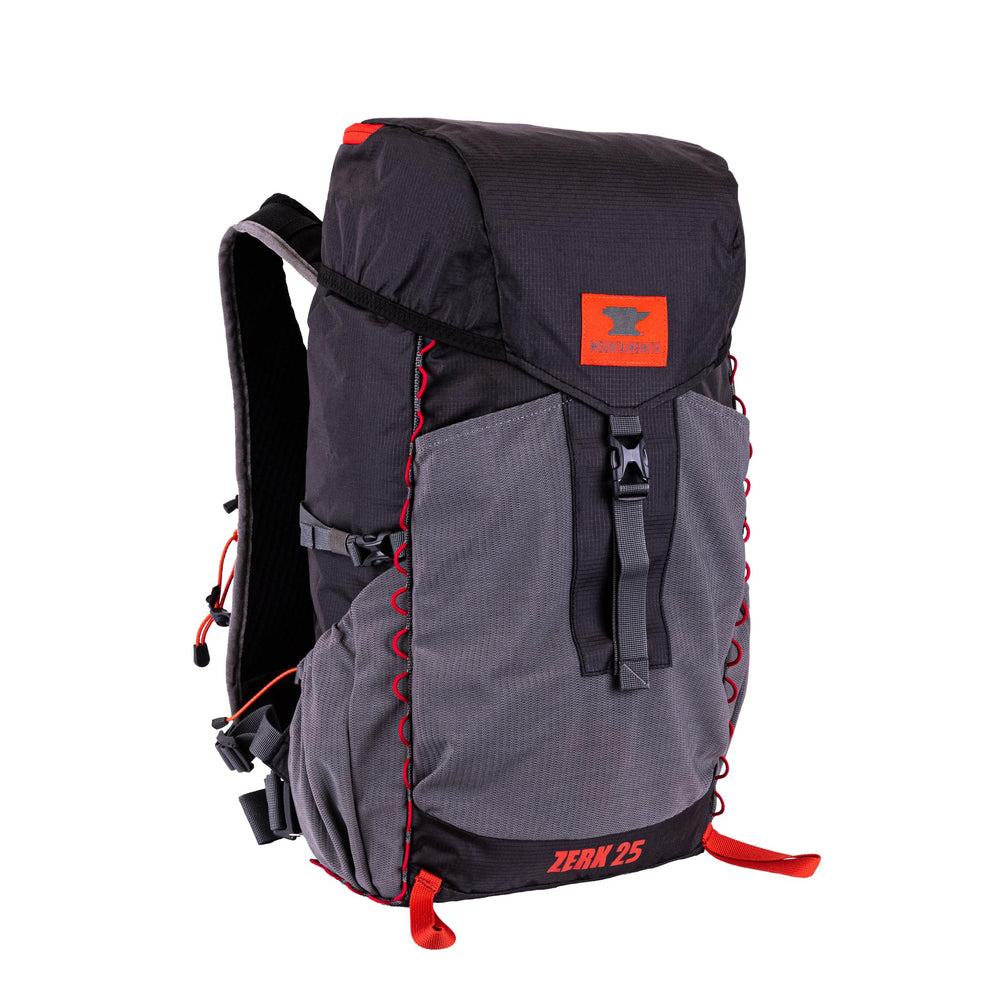 Mountainsmith Zerk ultralight backpack front view for light thru-hiking.