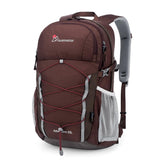 MOUNTAINTOP 25L backpack close-up of durable fabric for rugged day hikes.