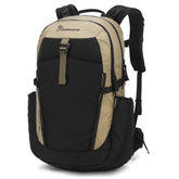 MOUNTAINTOP 40L backpack front view for day hikes with compact, ready-to-go design.
