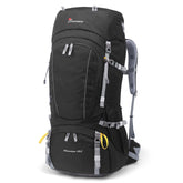MOUNTAINTOP 60L backpack capacity showcased for extended outdoor trips and gear organization.