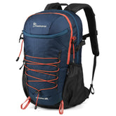MOUNTAINTOP hiking backpack front view shows organized storage for 1-2 day trips.