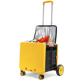 MOV COMPRA cooler bag wheeled full assembly yellow for hassle-free camping trips