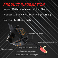 Moyujian Archery Release durable composite build withstands daily training.