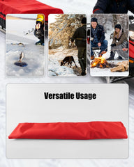 MQLPXI sled cover tightening strap secures a tight fit during transport.