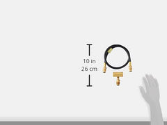Mr. Heater F273737 30-inch hose offers flexible reach for safe, efficient gas transfer