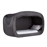 Mrisata Up Folding Tent with closed design creates a private sleeping space