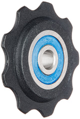 MRP G2 pulley front view, replacement part for chainguides, smooth shifting on rugged trails.