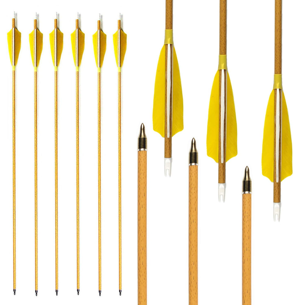 MS Jumpper wood grain carbon arrow 28-31 inch for hunting stability and accuracy.