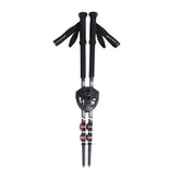 MSR Dynalock Explore 3-section poles extended for versatile backcountry use