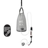 MSR Guardian gravity purifier setup shows easy, high-volume purification on trail