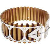 MSR Heat Exchanger close up shows waffle design for better heat transfer