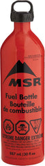 MSR Liquid Fuel Bottle 30-ounce front view shows compact backpacking capacity