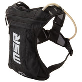 MSR Low-Profile Race Hydration Pack front view for off-road riding.