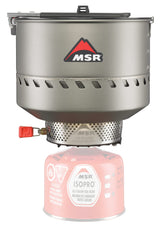 MSR Reactor 2.5L stove system assembled for windproof cooking